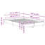 Bed Frame No Mattress Engineered Wood-1579268178-1579268179