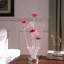 Lampe de table en aluminium à bourre de cuivre en aluminium / cuivre doré / argenté pour salon, table de chevet pour chambre à coucher, lampe à DEL