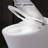 Ceramic Toilet - Heated Seat Adjustable, Dual Flush, Foot Sensor, Night , Space With Auto Fine Craftsmanship