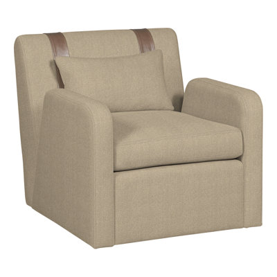 Colvin Upholstered Swivel Armchair