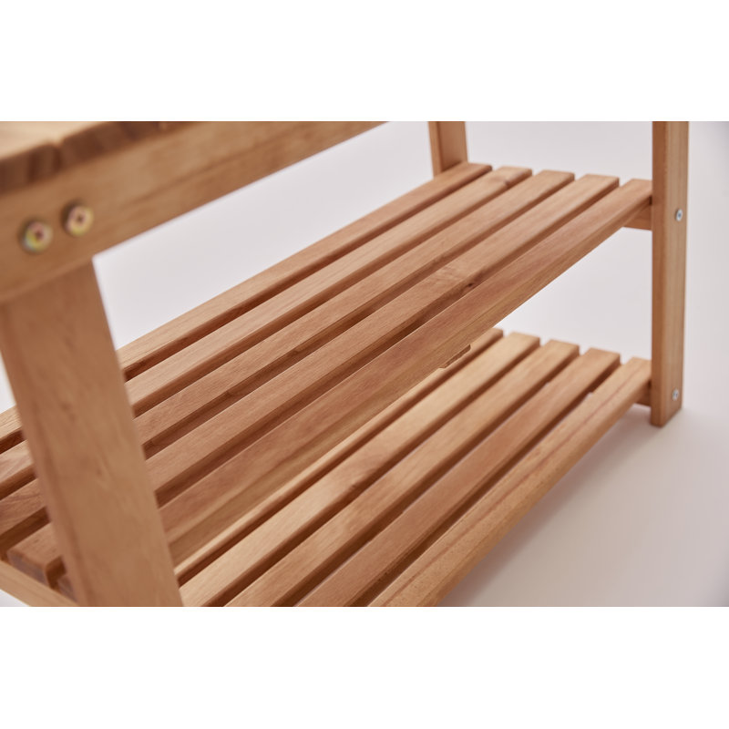 Shoe Storage Shelf - Light Brown