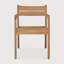 Jack Outdoor Teak Dining Armchair