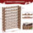 72 Bottle Wine Rack Stackable Bamboo Freestanding-77309795