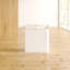 Eukleides Glass Solid Wood Writing Desk