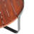 ISAAC Modern Industrial Coffee Table With Durable Acacia Wood Top And Sturdy Powder-Coated Metal Frame For Outdoor Use