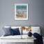 Retro Beach Bliss III Shadowbox Landscape & Nature Print by Oliver Gal, Black Frame, 16 x 20-404750017-404750021