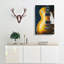 Aged Electric Guitar - Wrapped Canvas-56641303