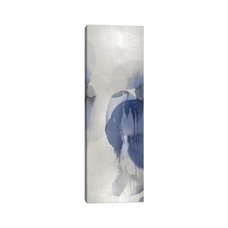 Cascade Indigo II by Kristina Jett - Wrapped Canvas Panoramic Print, 121.92 cm H x 40.64 cm W
