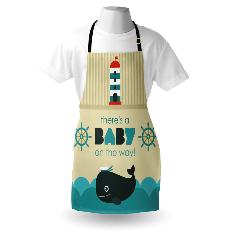 No Pattern Bib Apron