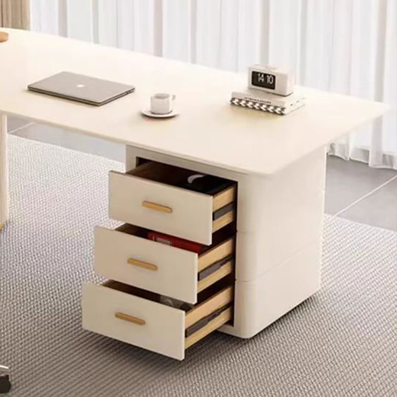 Bureau en porcelaine Modern Luxe, H 29,5 po x l 78,7 po x P 27,6 po