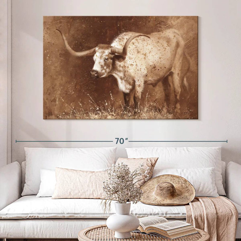 Brampt Sienna Speculation, 34" H x 51" W