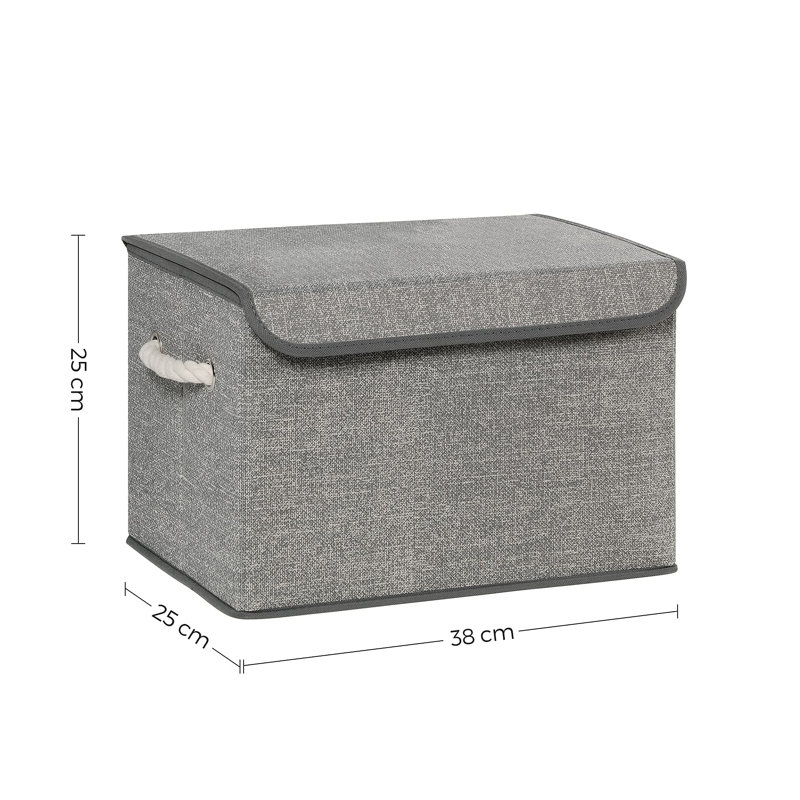 Longshore Tides Fabric Decorative Bin
