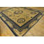 Antique Peking Chinese Geometric Ivory Beige Cream White 1900s Rug