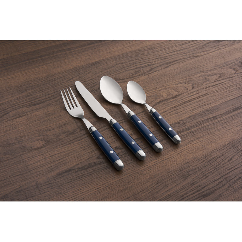 Jubilee 16 Piece Flatware Set, Service for 4, Blue