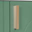 Meuble-lavabo 24 po avec lavabo, structure en bois massif, rangement latéral ouvert, porte, structure en pin lisse, charnières multifonctionnelles, finition, apparence