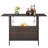 Breinne Rectangular Wicker/Rattan Outdoor Bar Table