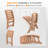 Patio HDPE Portable Armless Adirondack Chair-111524429