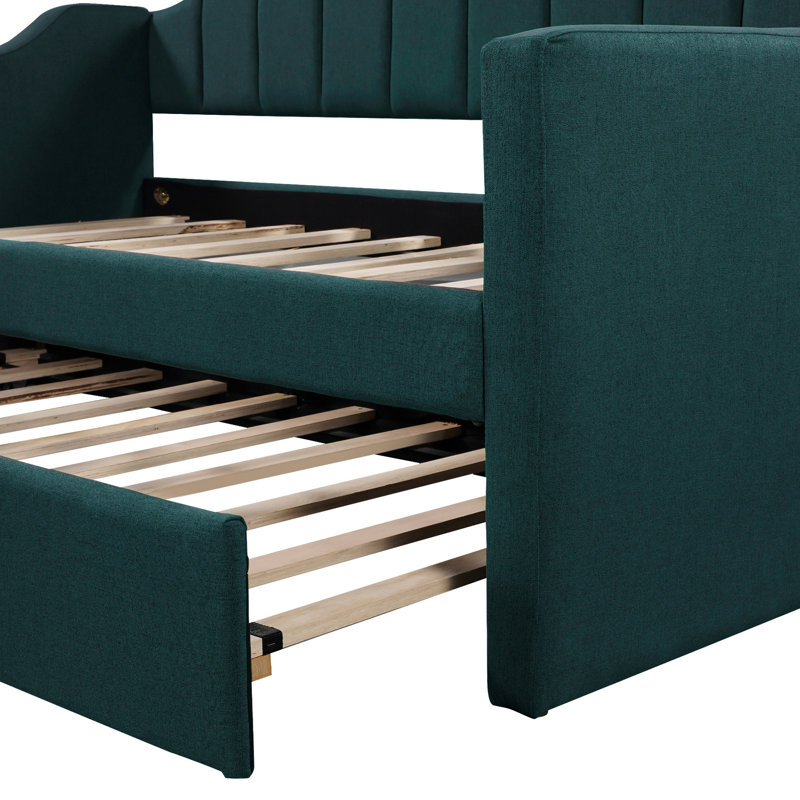 Daybed with Trundle, Dark Green