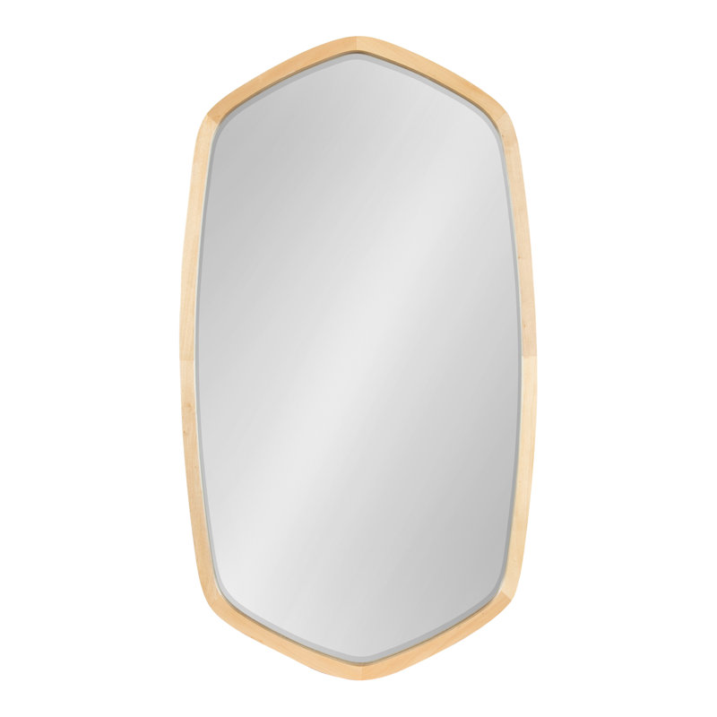 Miroir d'appoint Glover, Naturel, H 36 po x l 20 po, Horizontale et verticale