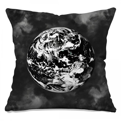 Earth Throw Pillow, Nature Double Sided Pillows