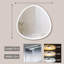 Miroir de salle de bain à DEL 32 po x 32 po