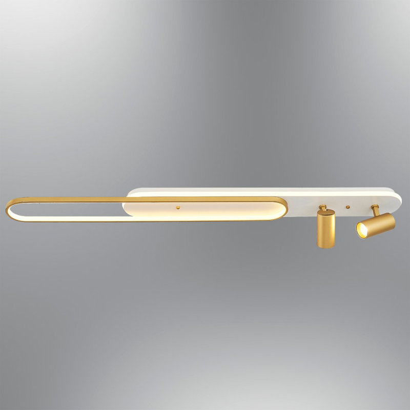 Lampe murale Leon, Blanc