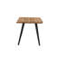 Ricky 6 Person Dining set - a Rectangular Wooden Dining Table with Metal Legs and a Set of 6 Quilted Velvet Dining Chairs for Dining Room - Modern Dining Table Set-488132258-488132270