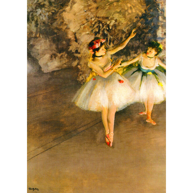 Danseurs de ballet, H 24 po x l 17 po