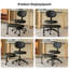 Chaise de bureau ergonomique à pieds croisés multi-positions pour adultes, fauteuil pivotant de méditation et de TDAH avec support pour le dos et base roulante-362459694