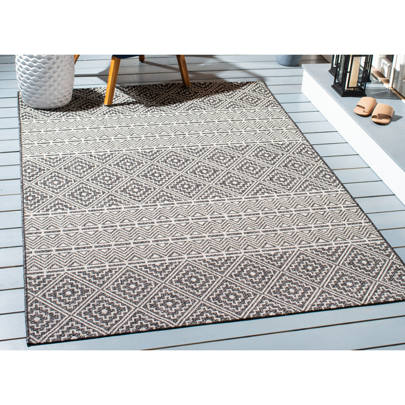 Tapis d'intérieur / extérieur Sulligent Performance Southwestern, Rectangle 6 pi 7 po x 9 pi 6 po