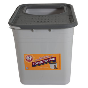 Boîte à litière rectangulaire standard à haut-parleurs