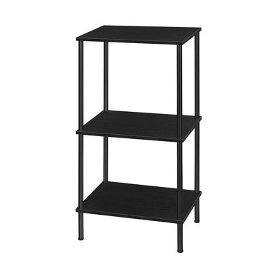 Étagère à 3 niveaux en fil métallique, support de rangement H 30 po