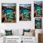 «Rocks Water On Lake Cascade Idaho», reproduction d'art sur toile-93075051-93075047