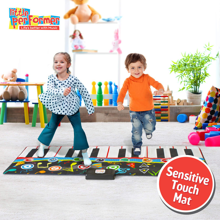 Kidzlane Durable Piano Dance Mat, Giant Floor Piano Mat For Kids And  Toddlers