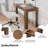 Trevin Wooden Writing Desk With Drawer-2014494969-2014494951