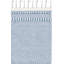 Tapis bleu clair en laine / coton tissé à la main Casablanca-1290610967