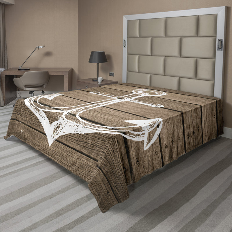 Microfiber No Pattern And Not Solid Color Flat Sheet, King Flat Sheet