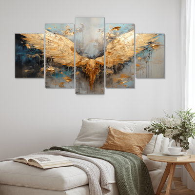 Dasheil - Wings Angel Wall Art 5 Piece