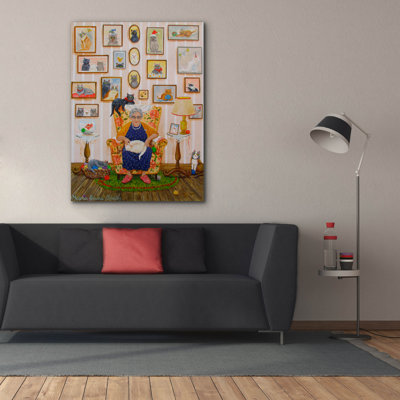 Epic Graffiti 'Cats' by Maria Laura Bratoz Canvas Wall Art, 40" x 54"
