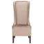 Fauteuil à oreilles en coton de 24 po de large Aportela