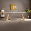Table en pierre frittée avec base en bois de frêne massif-1274348336-1274348339-1274348340