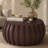 35.43" Modern Waterproof Coffee Table, Durable Mgo Cement Design,Indoor & Outdoor Compatible-80336573-80336574