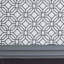 Rideau de douche en microfibre brodé et assemblé, douze crochets requis, mais non inclus-51577888