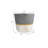 Gray, White, Beige 12" X 12" Eco Friendly Rope Storage Basket