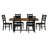 Amarapal Double Pedestal Dining Set-362168895-309184389