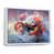 White Floater Framed selected