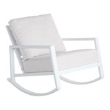 Avondale Wrought Aluminum Outdoor Rocker Chair by Summer Classics