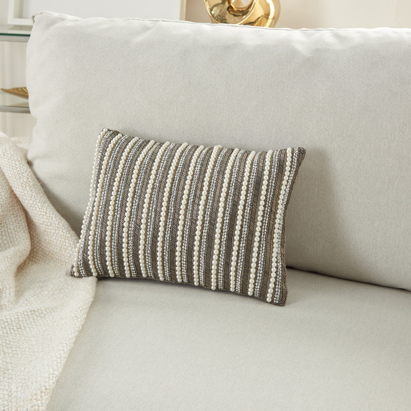 Housse de coussin rectangulaire et insert