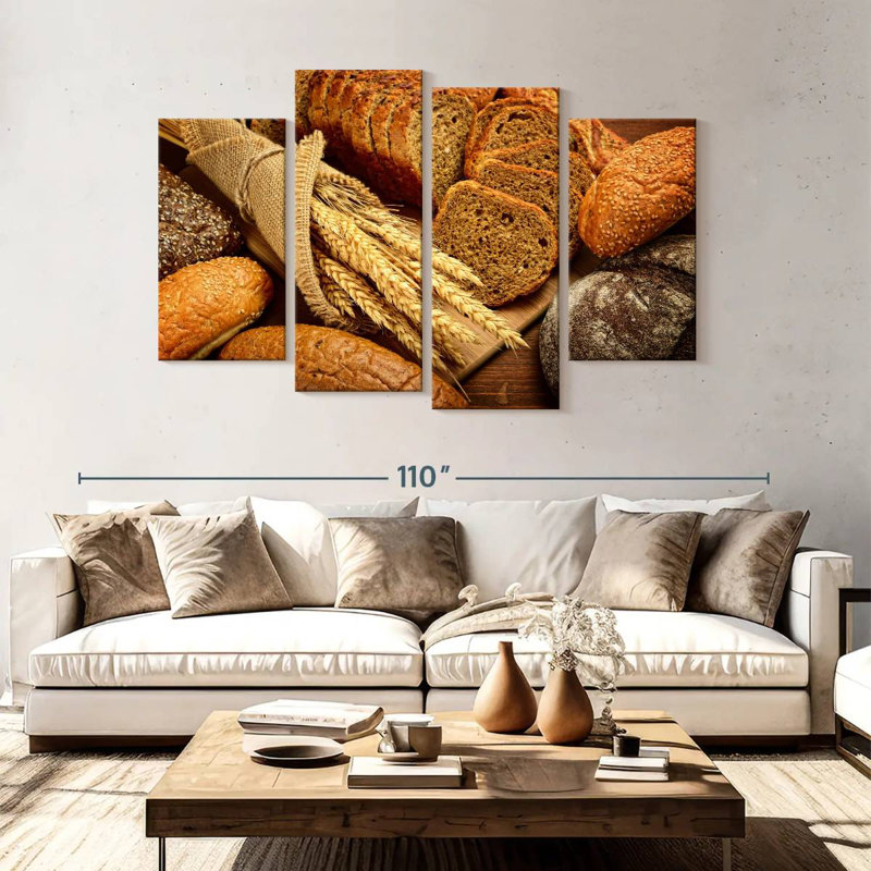Yarlin Rustic Bread Display, 54" H x 84" W