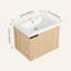 Ensemble de meuble-lavabo de salle de bain 24 po pour grand espace, ensemble d'armoires de salle de bain moderne, ensemble d'armoires de salle de bain
